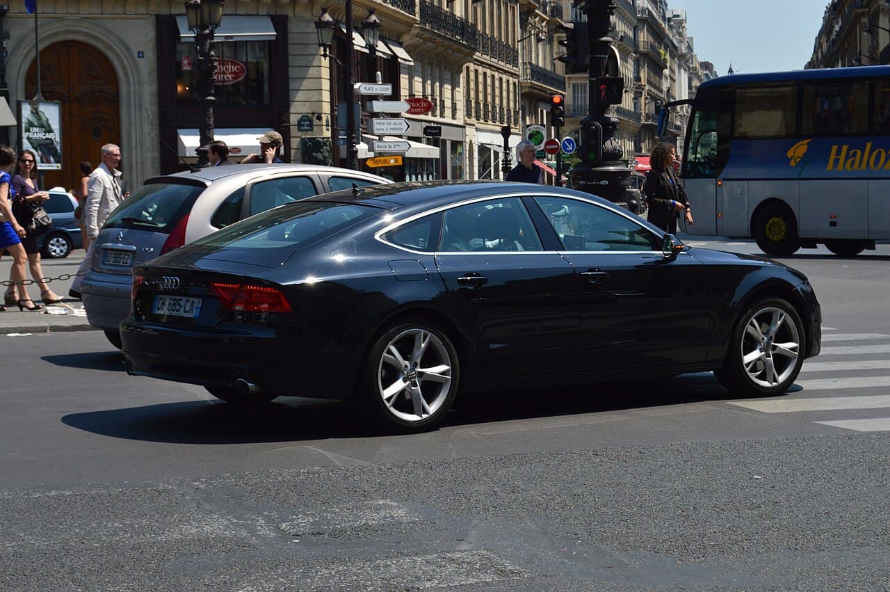 Audi A7, representative photo