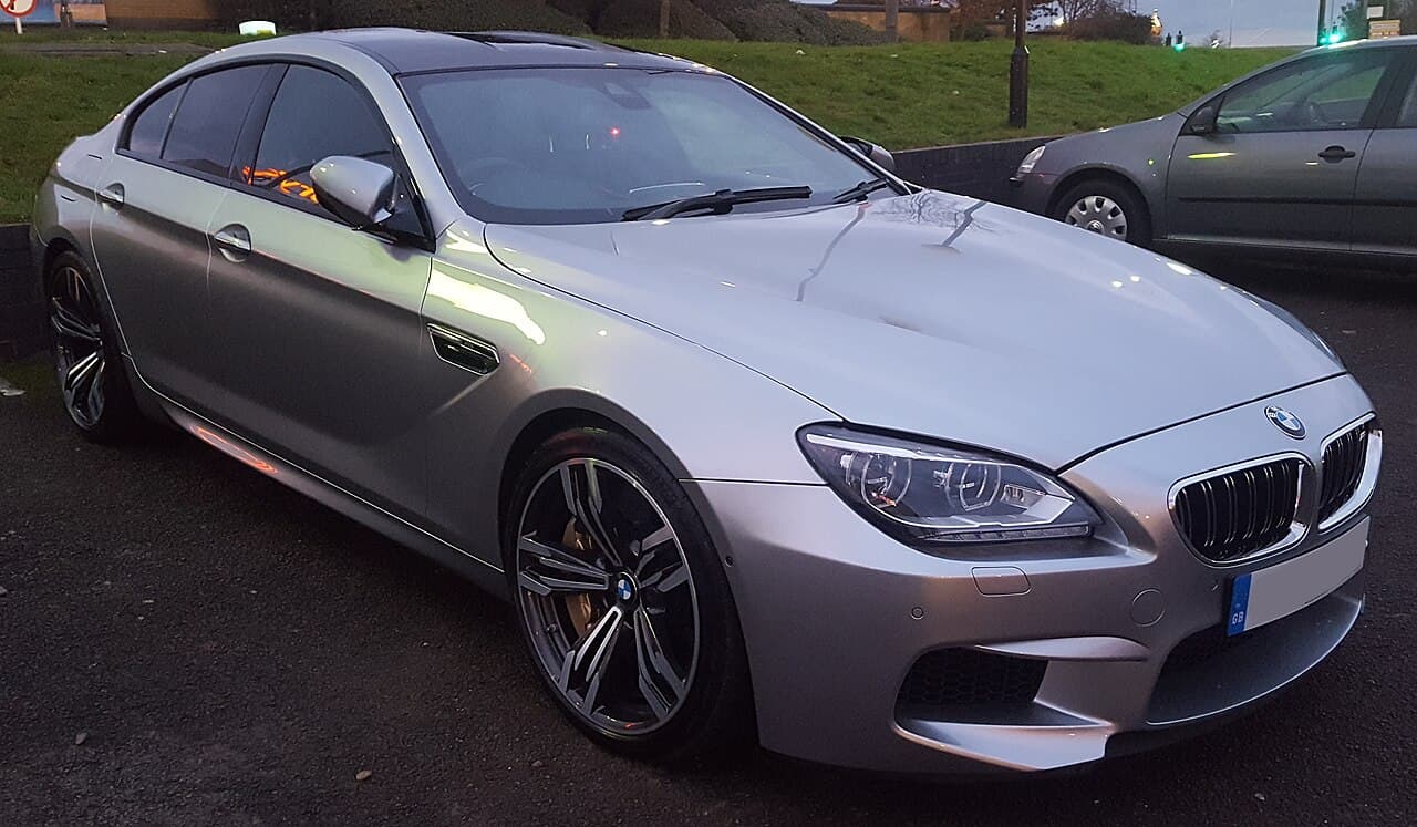 BMW M6, representative photo