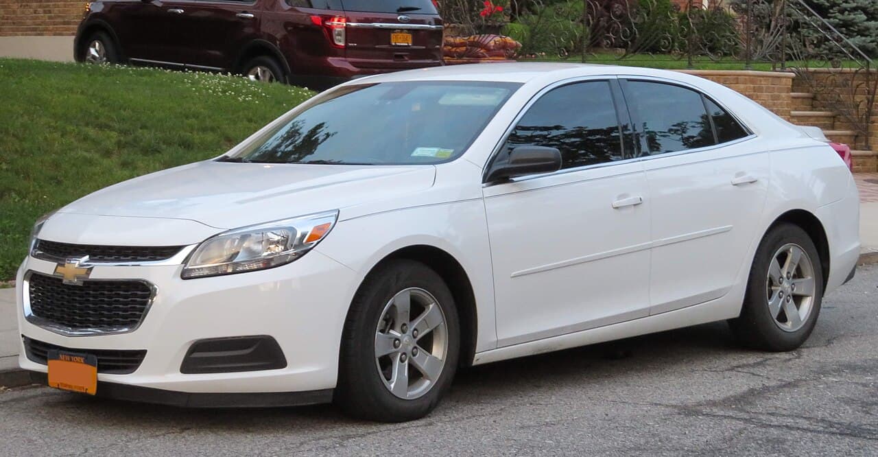 Chevrolet Malibu, representative photo