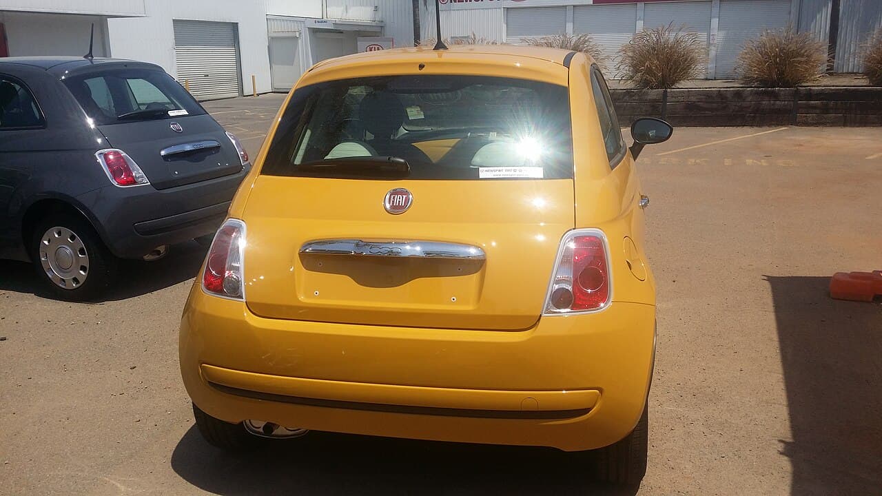 Fiat 500, representative photo