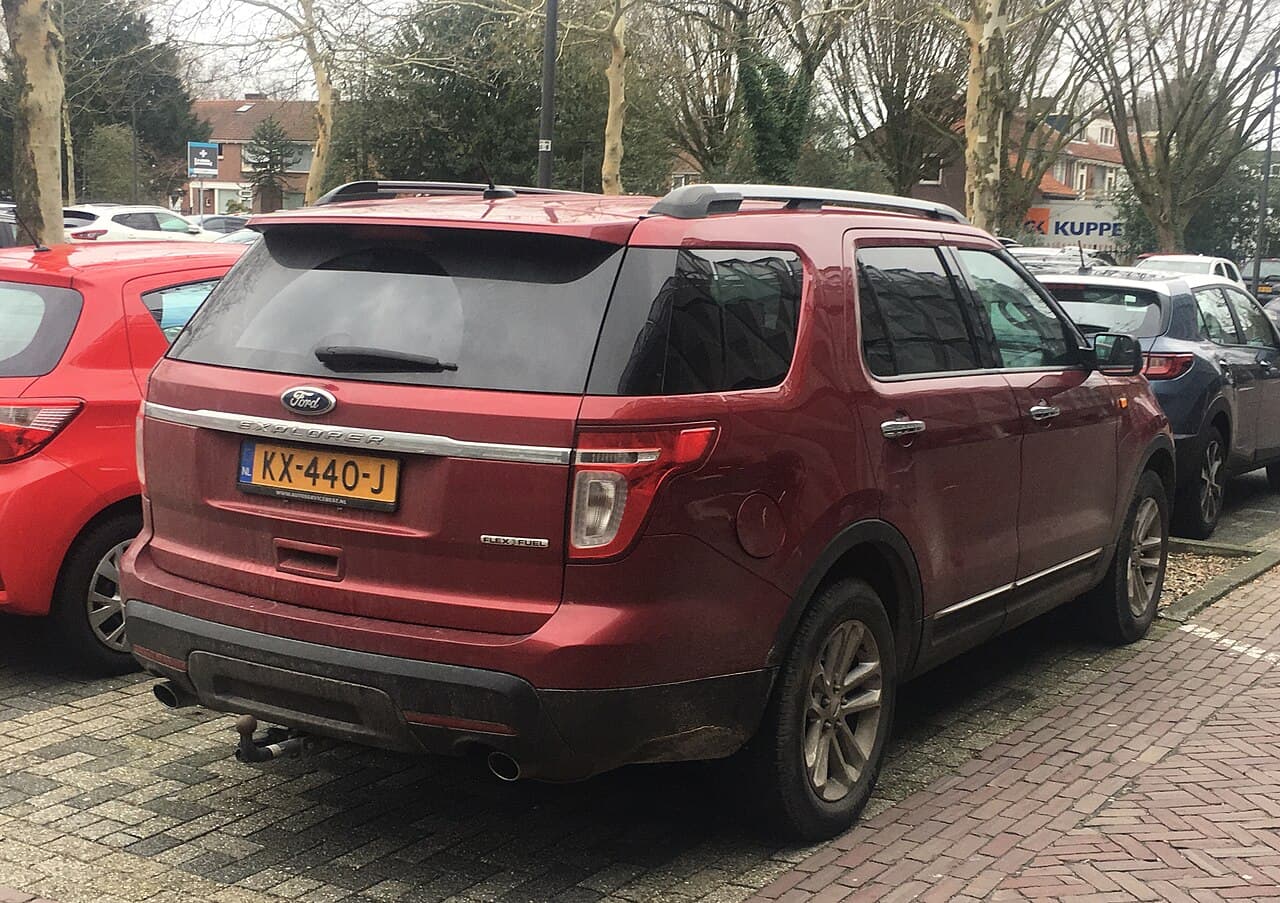 Ford Explorer, representative photo