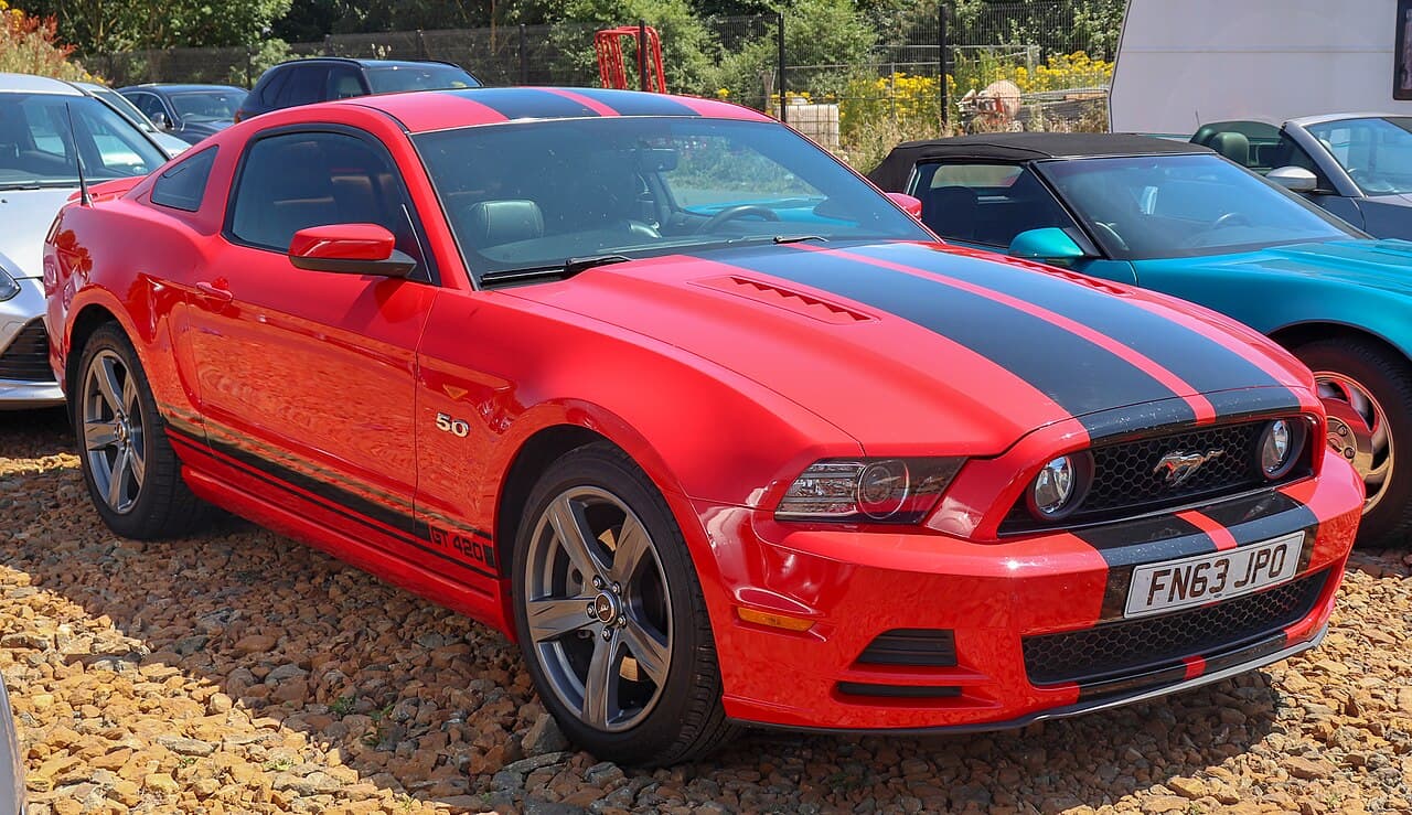 Ford Mustang, representative photo