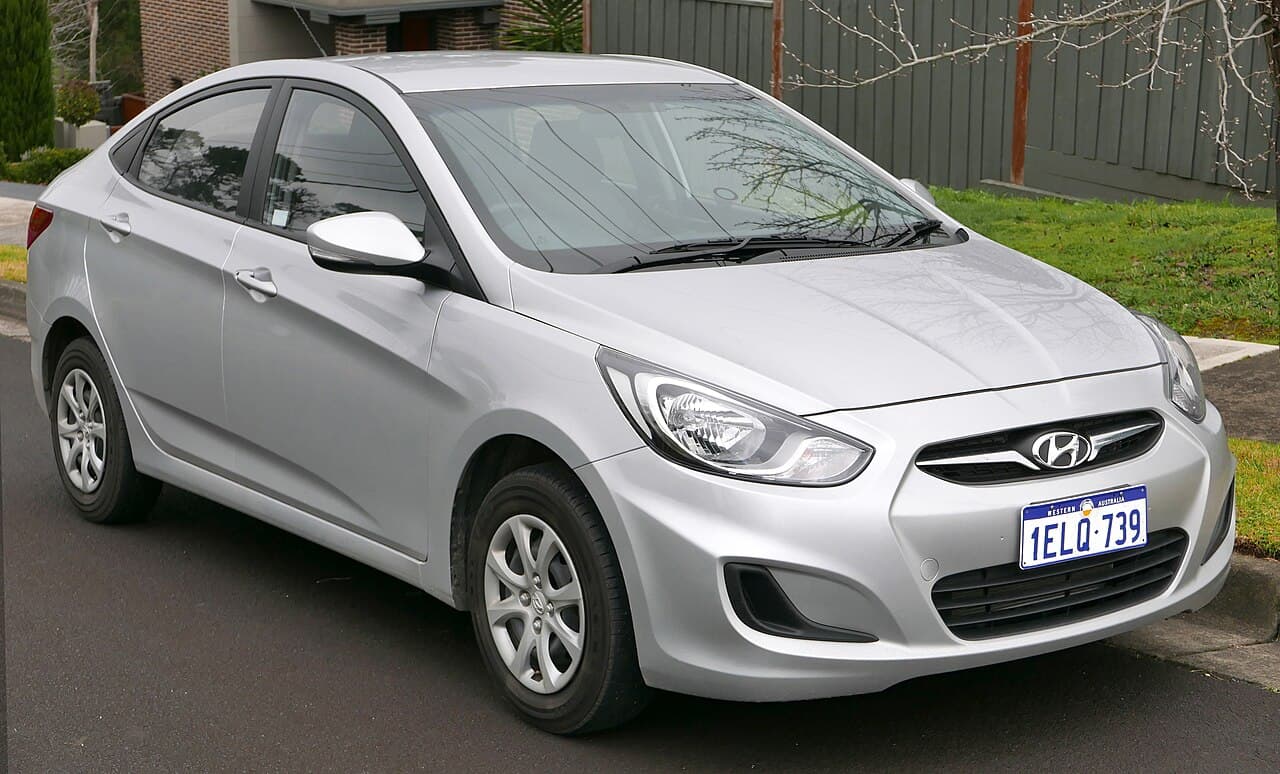 Hyundai Accent, representative photo