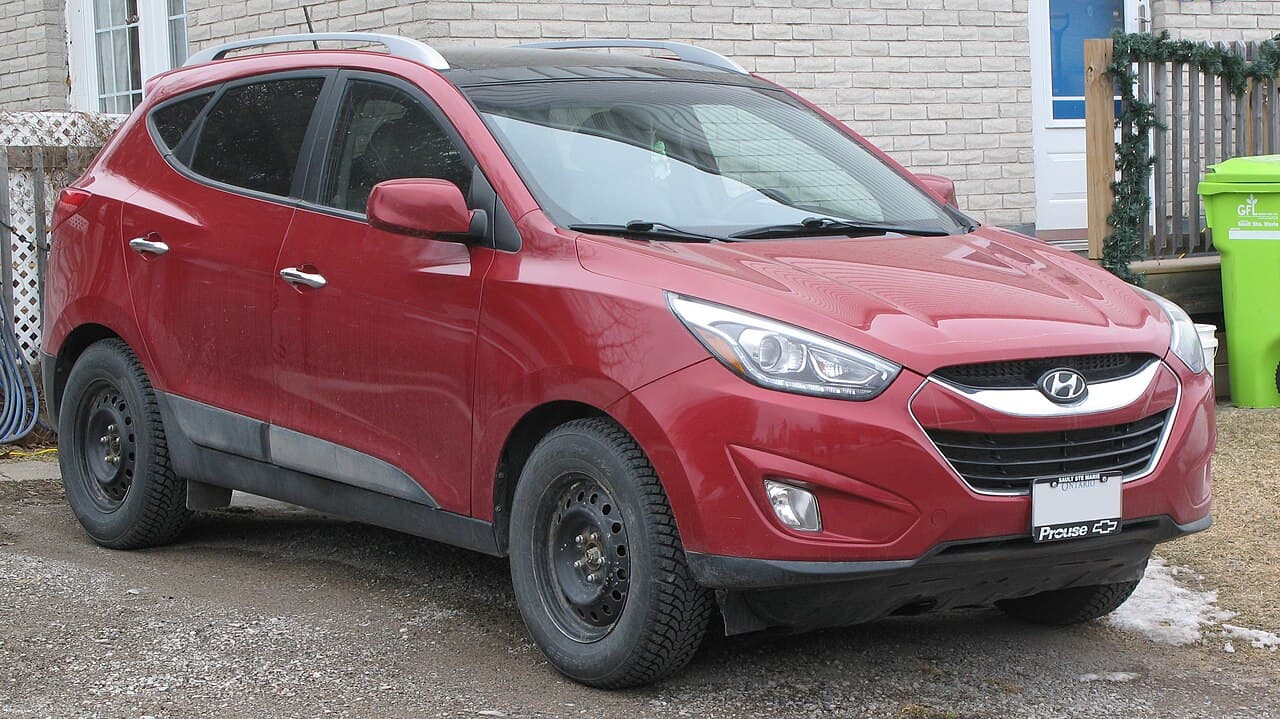 Hyundai Tucson, representative photo