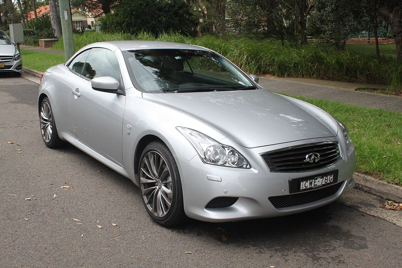 Infiniti Q60, representative photo