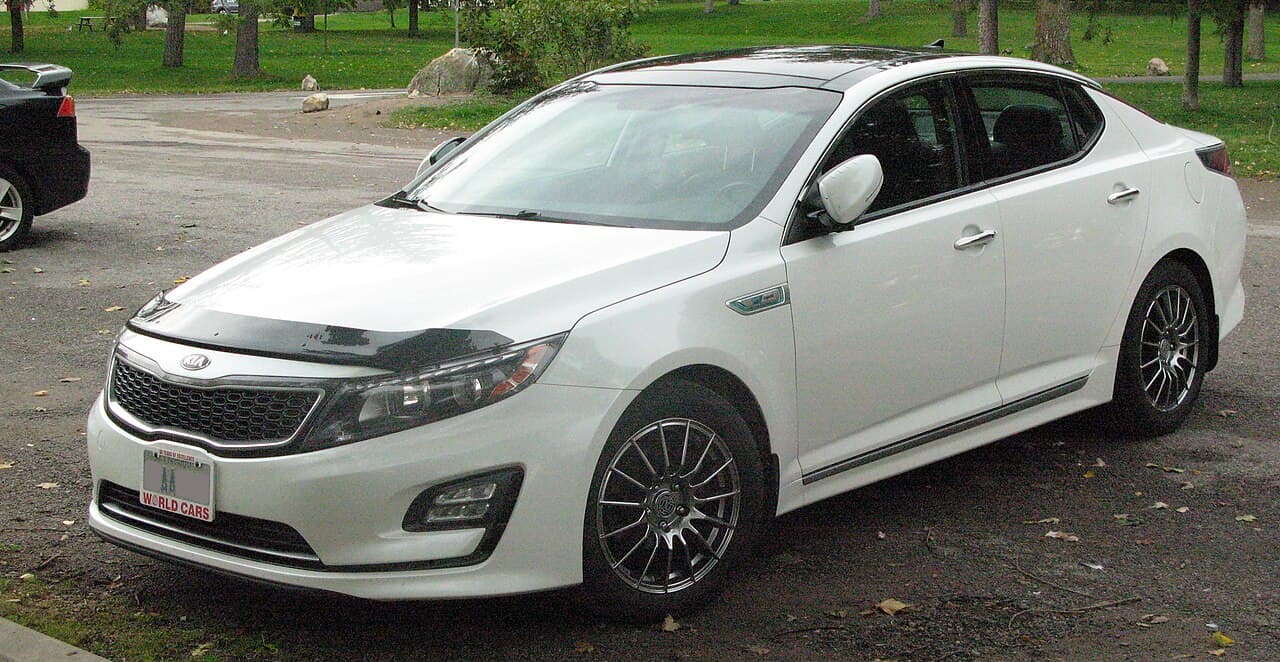 Kia Optima, representative photo