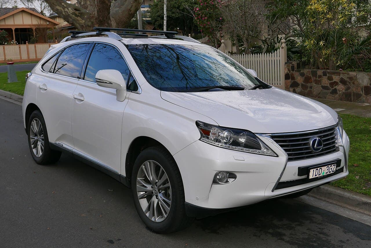Lexus RX, representative photo