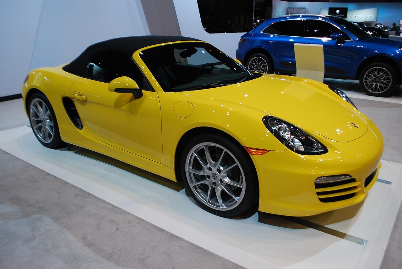 Porsche Boxster, representative photo