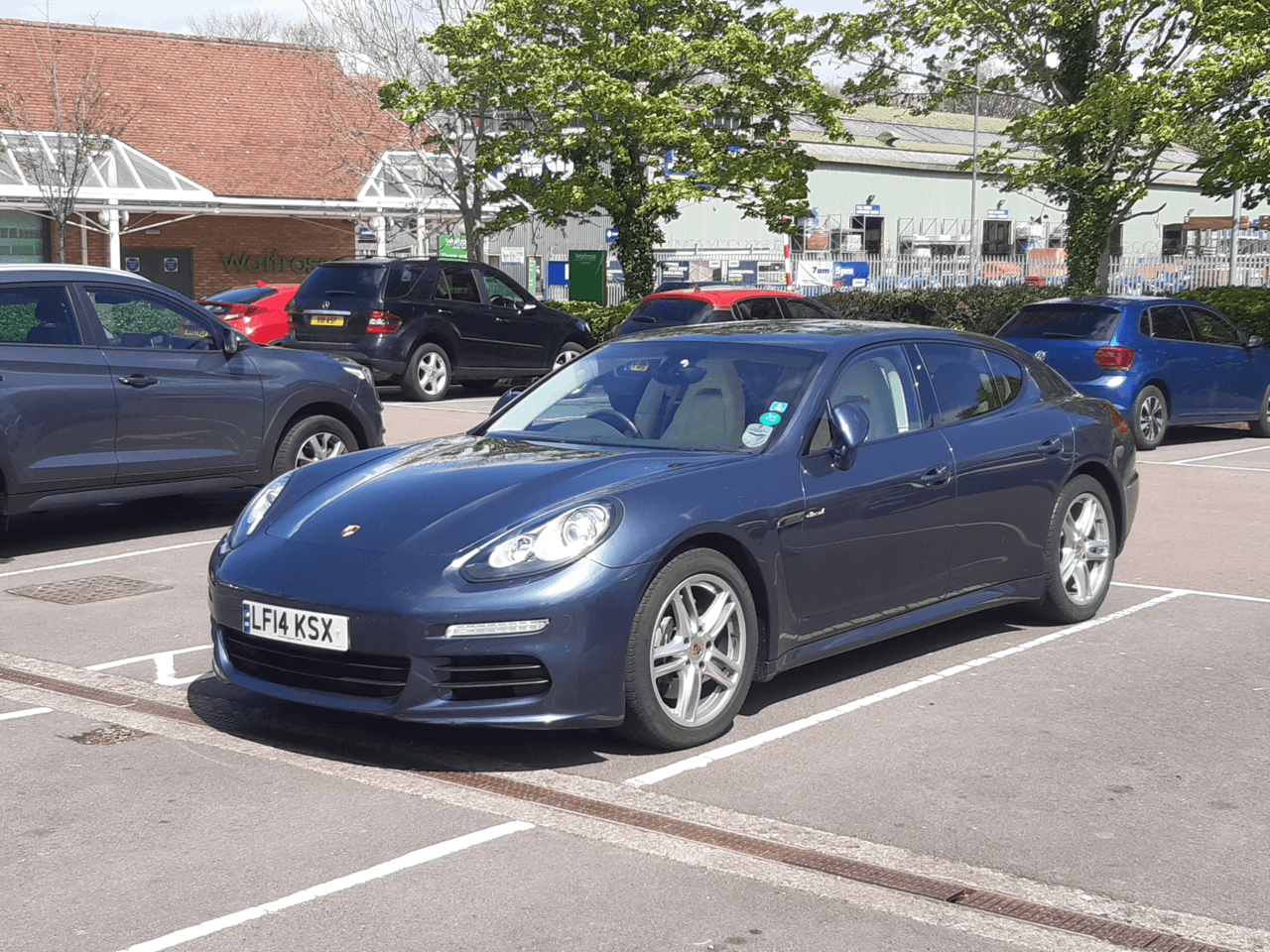 Porsche Panamera, representative photo