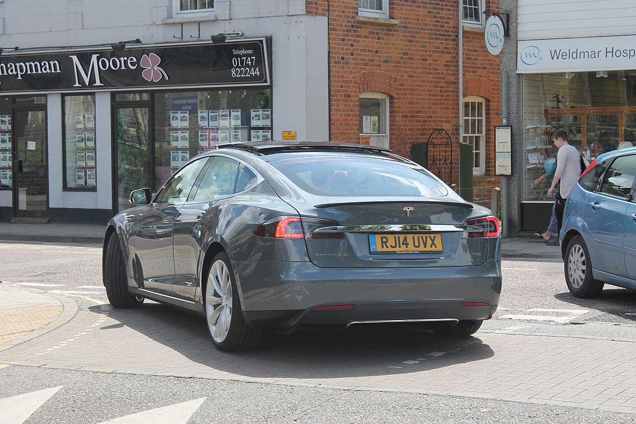 Tesla Model S, representative photo