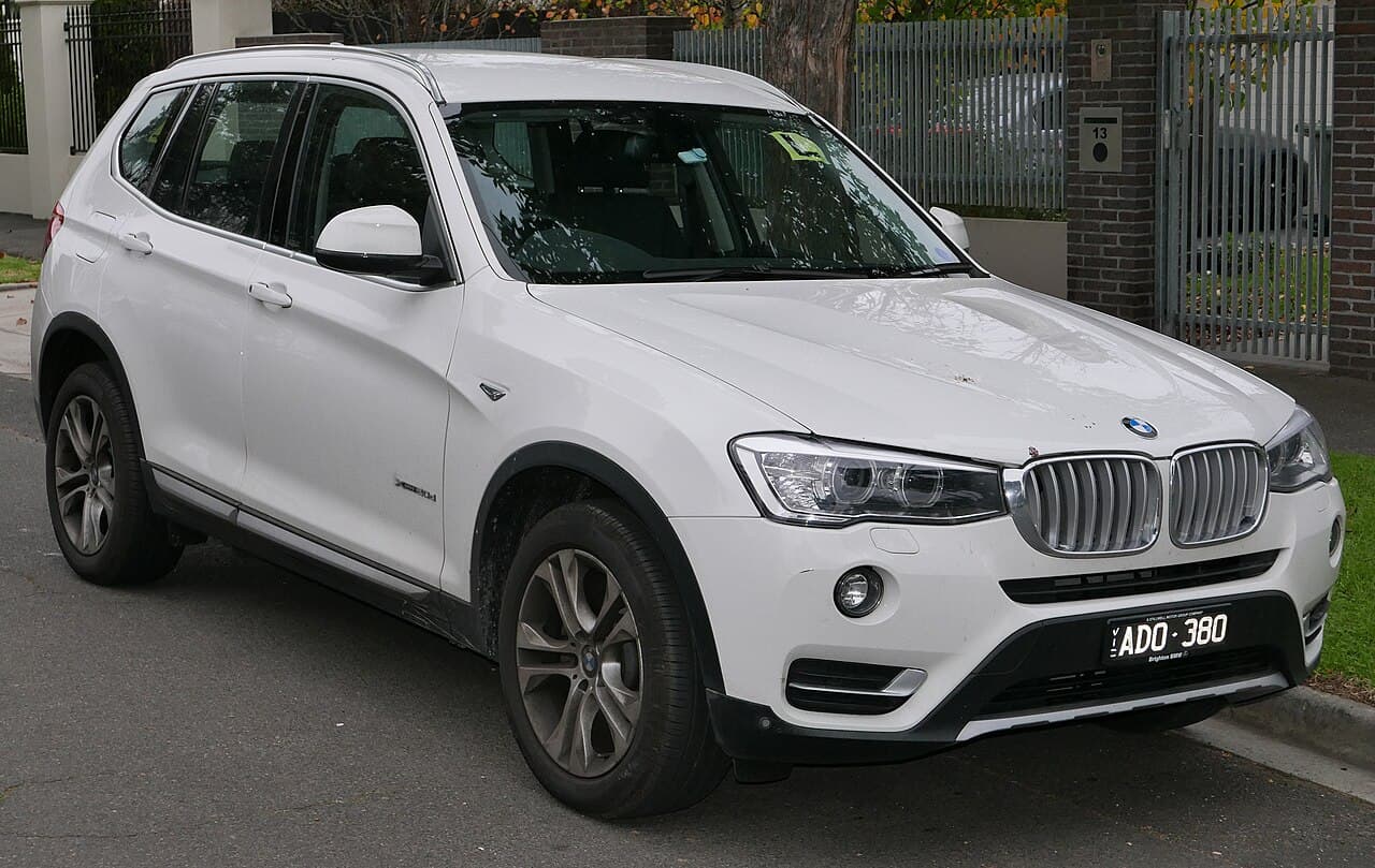 BMW X3, representative photo
