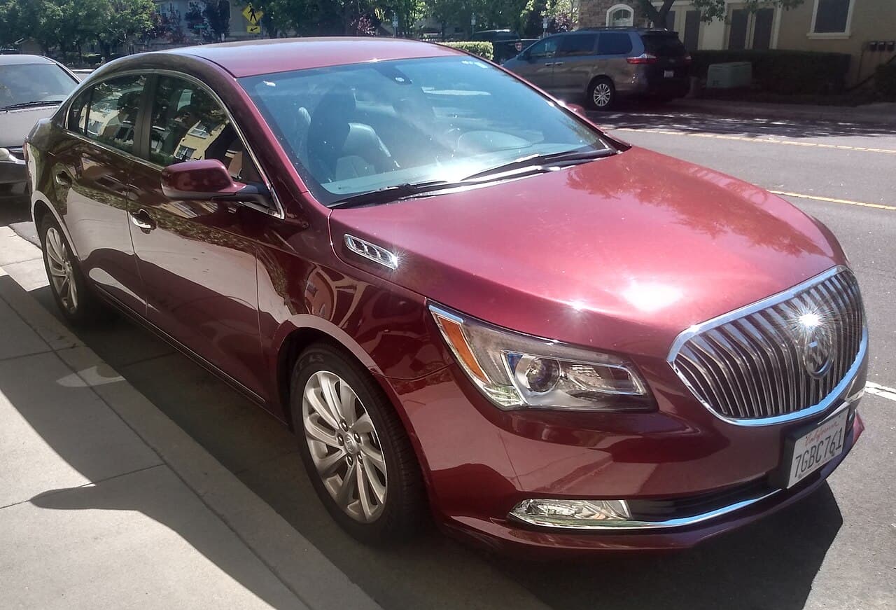 Buick LaCrosse, representative photo