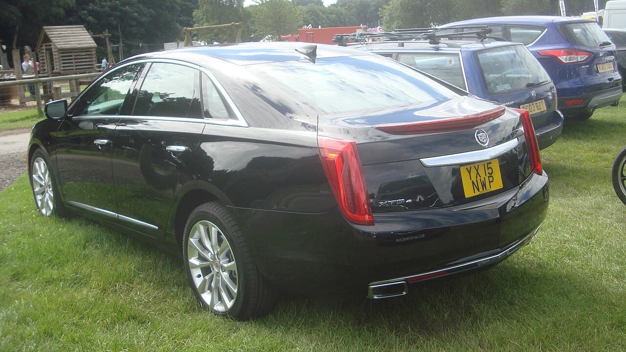 Cadillac XTS, representative photo