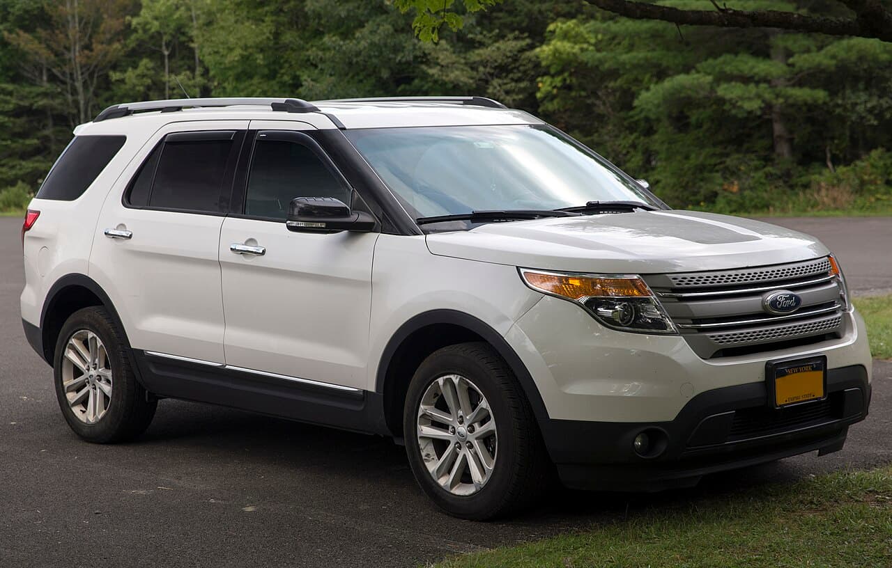 Ford Explorer, representative photo