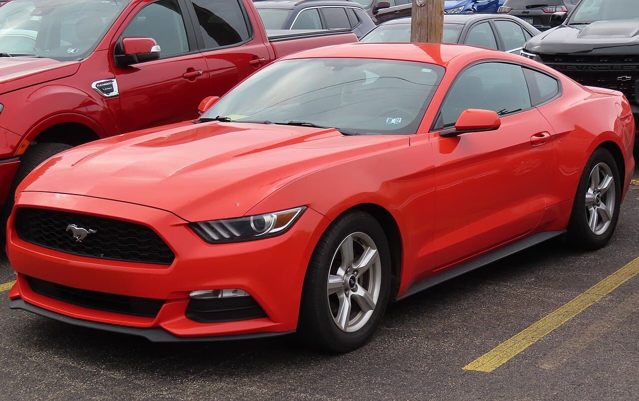 Ford Mustang, representative photo