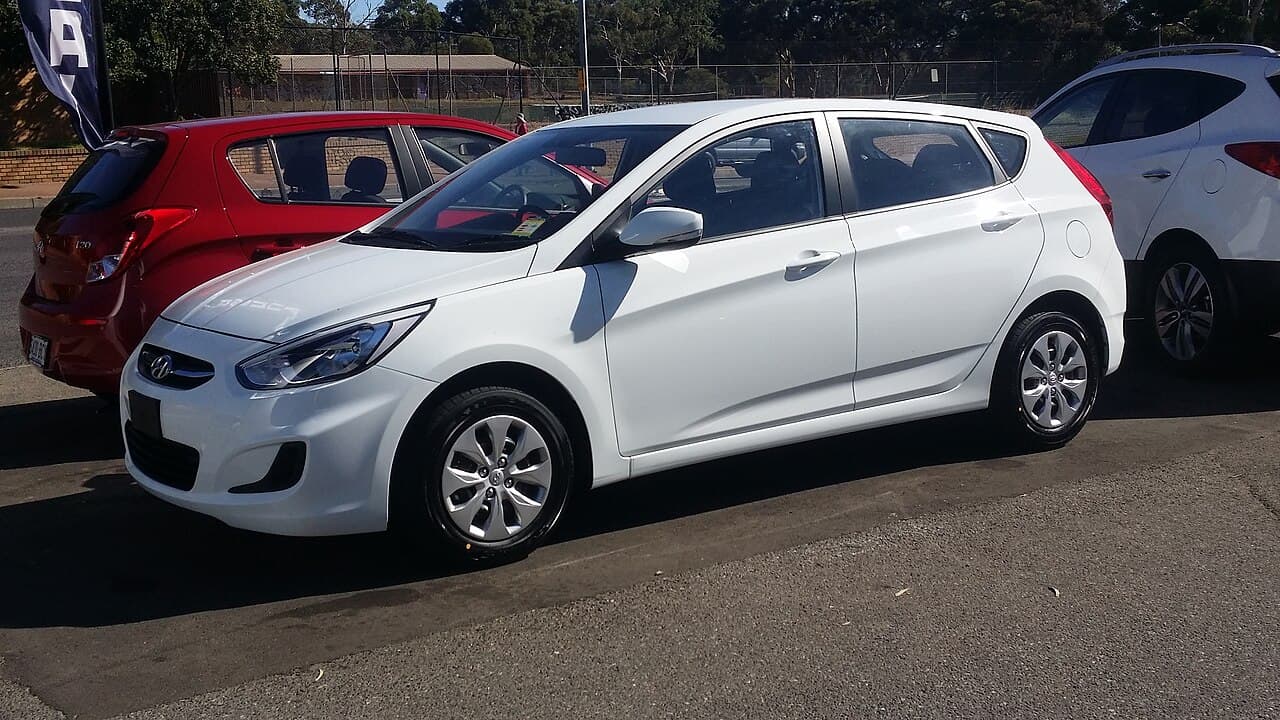 Hyundai Accent, representative photo