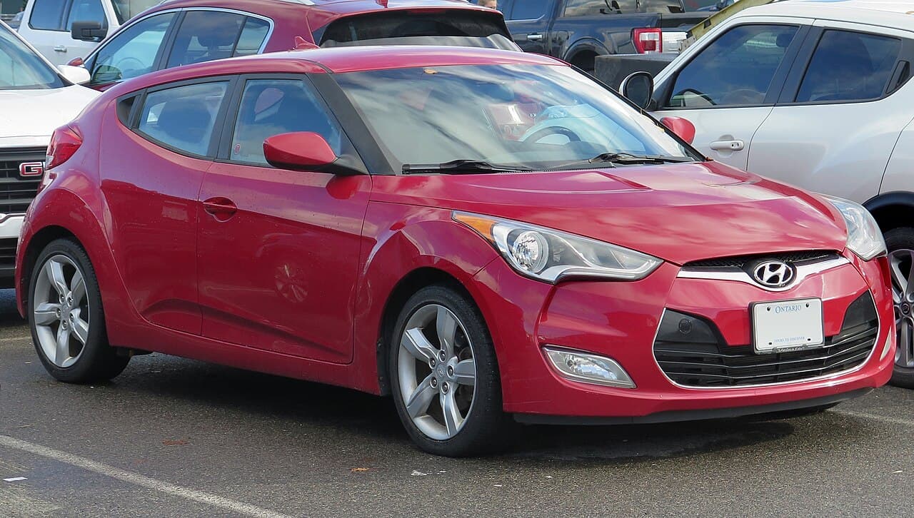 Hyundai Veloster, representative photo