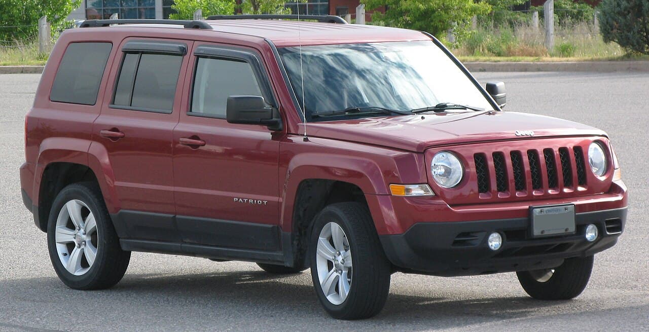 Jeep Patriot, representative photo