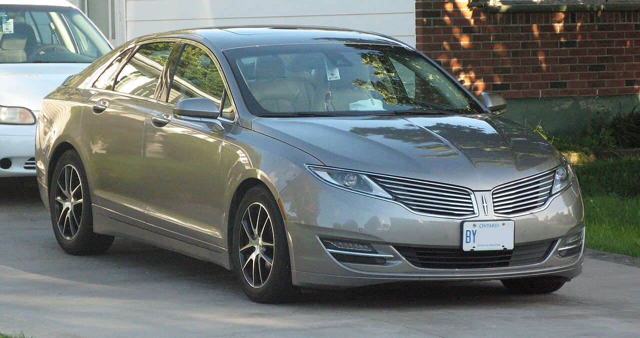 Lincoln MKZ, representative photo