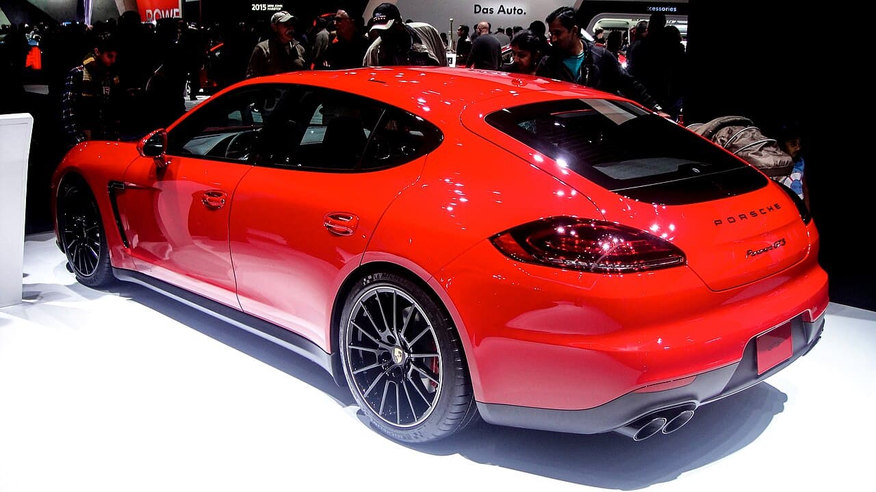 Porsche Panamera, representative photo
