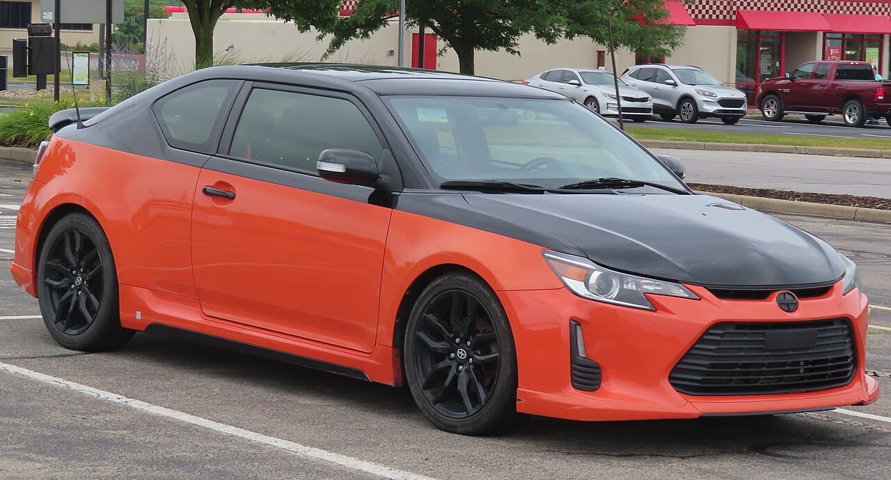 Scion tC, representative photo