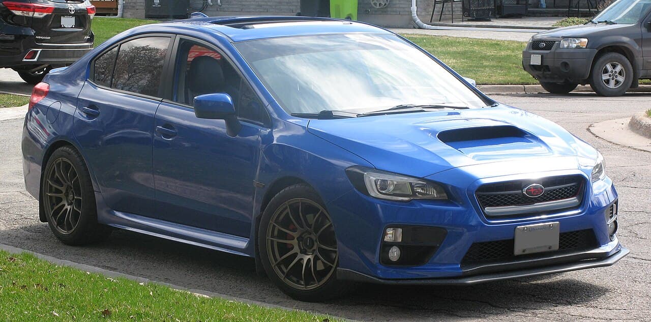 Subaru WRX, representative photo