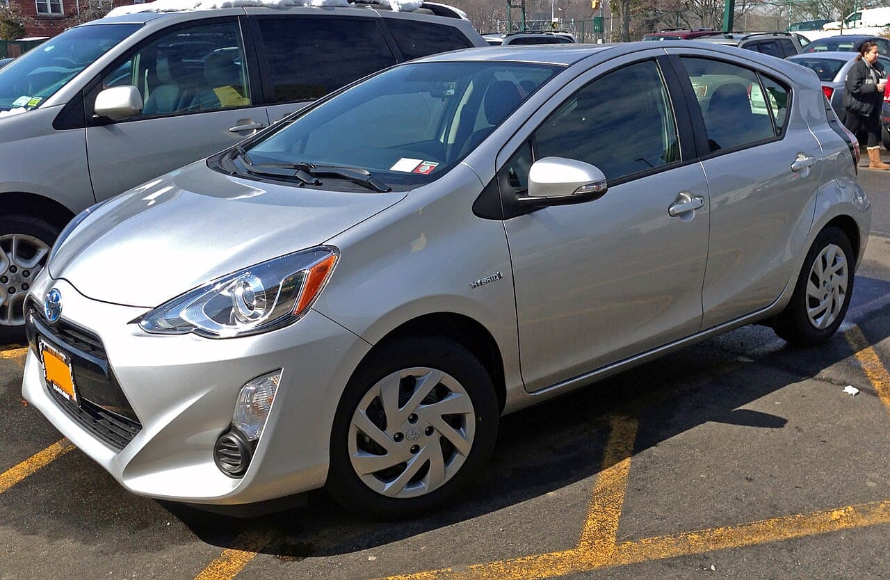 Toyota Prius C, representative photo