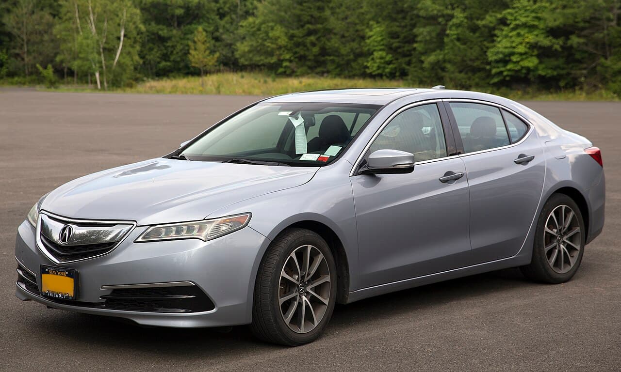 Acura TLX, representative photo