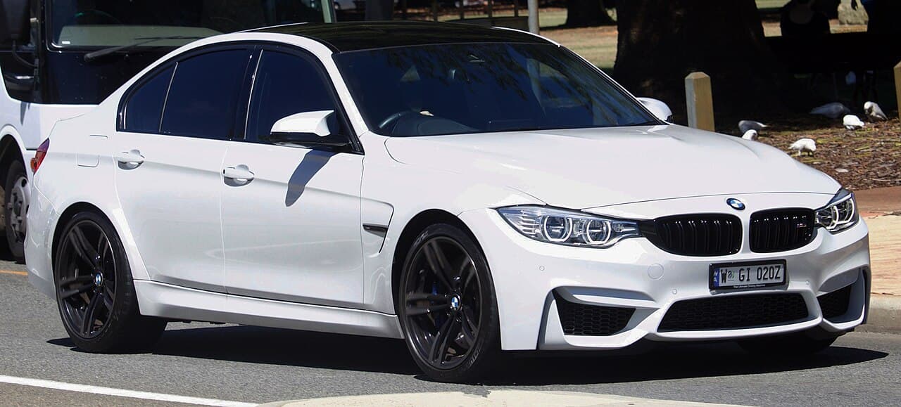 BMW M3, representative photo