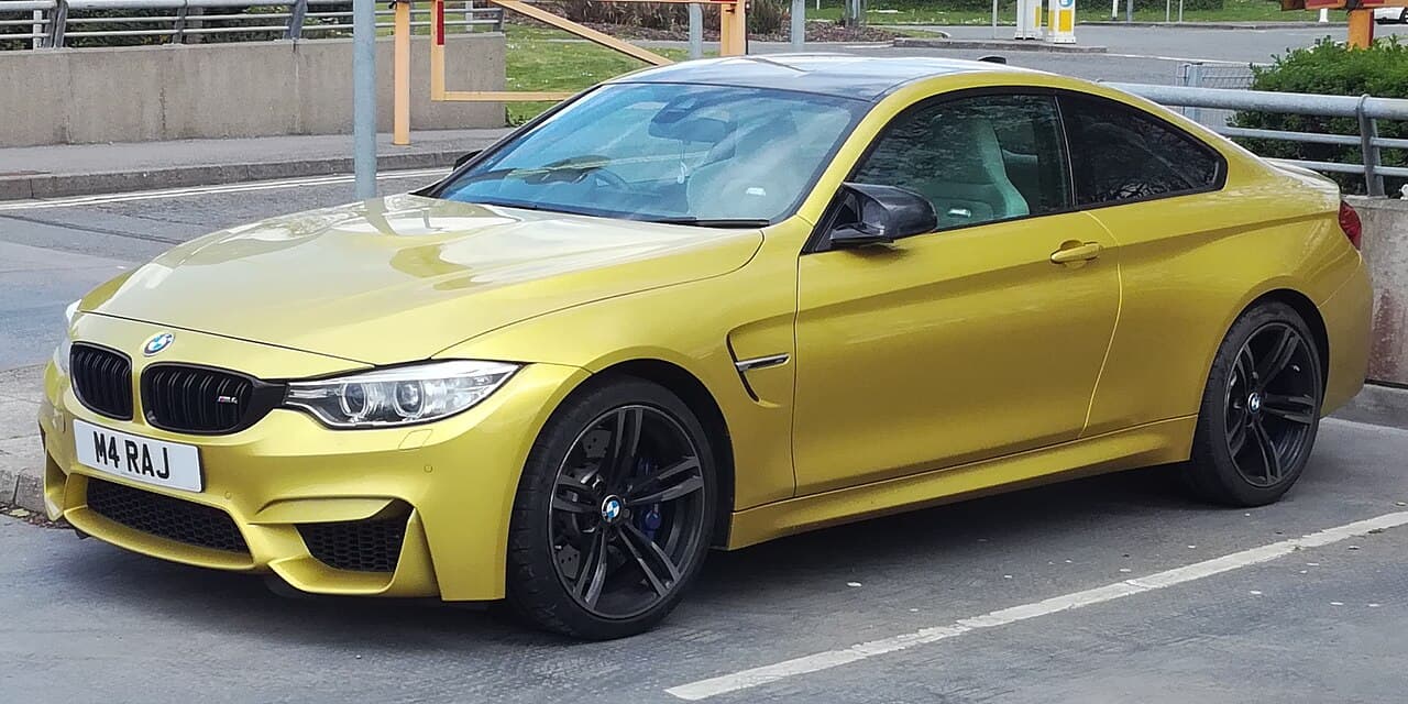 BMW M4, representative photo