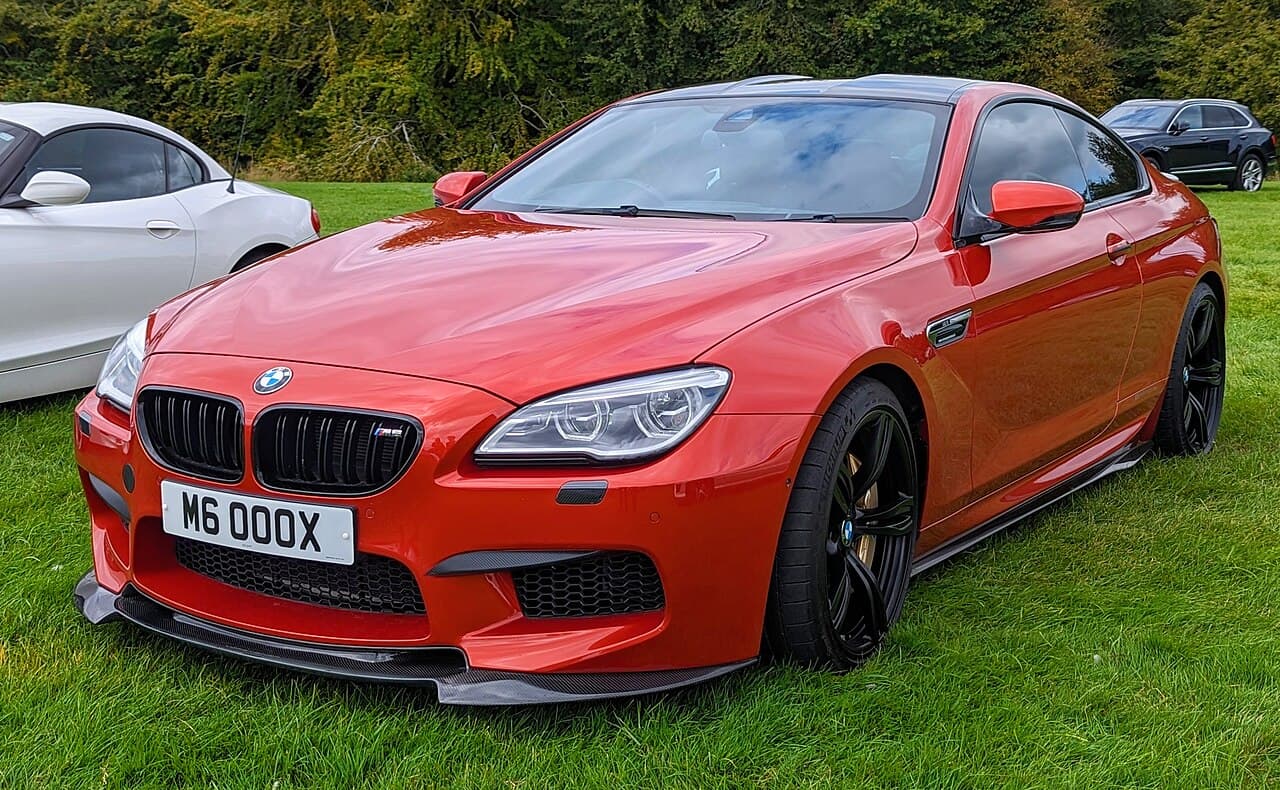 BMW M6, representative photo