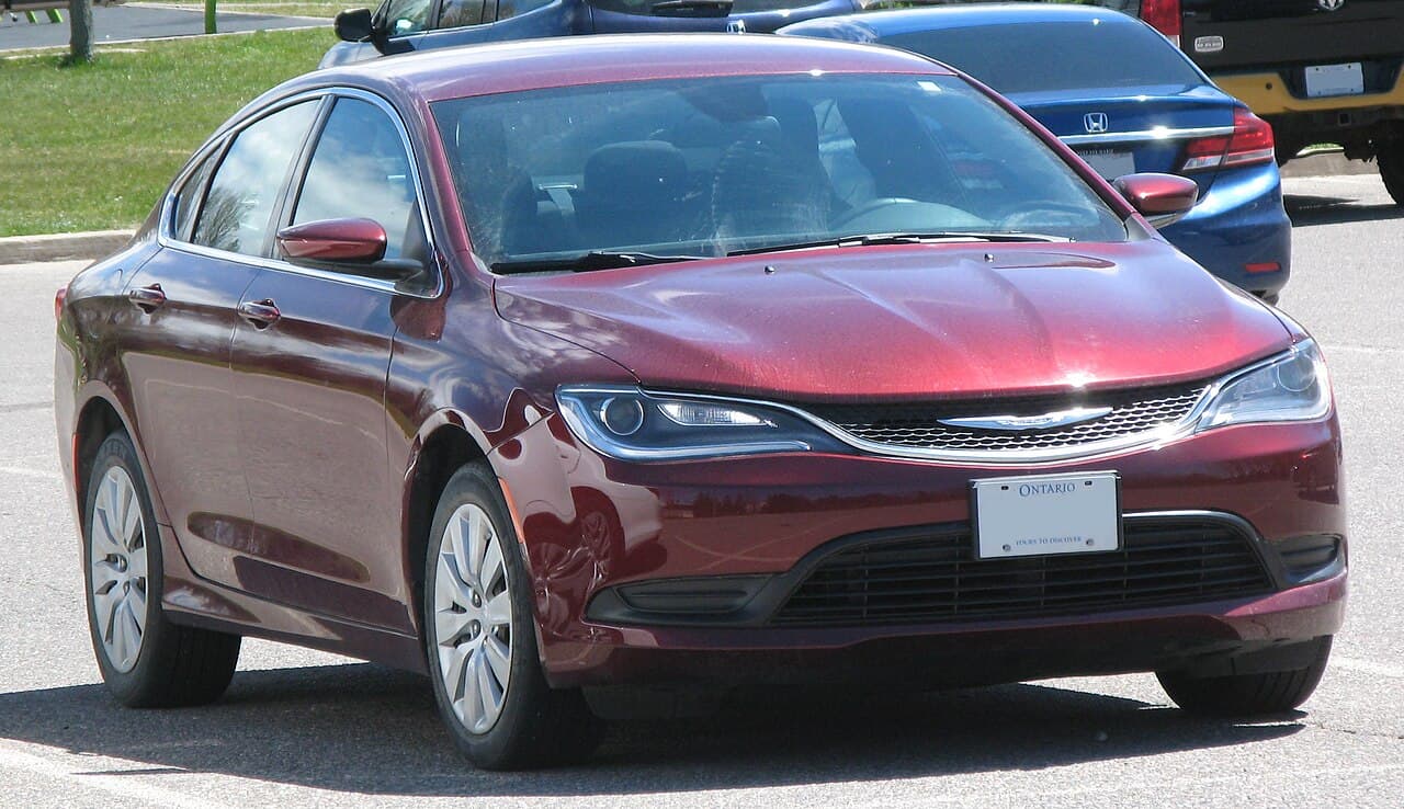 Chrysler 200, representative photo