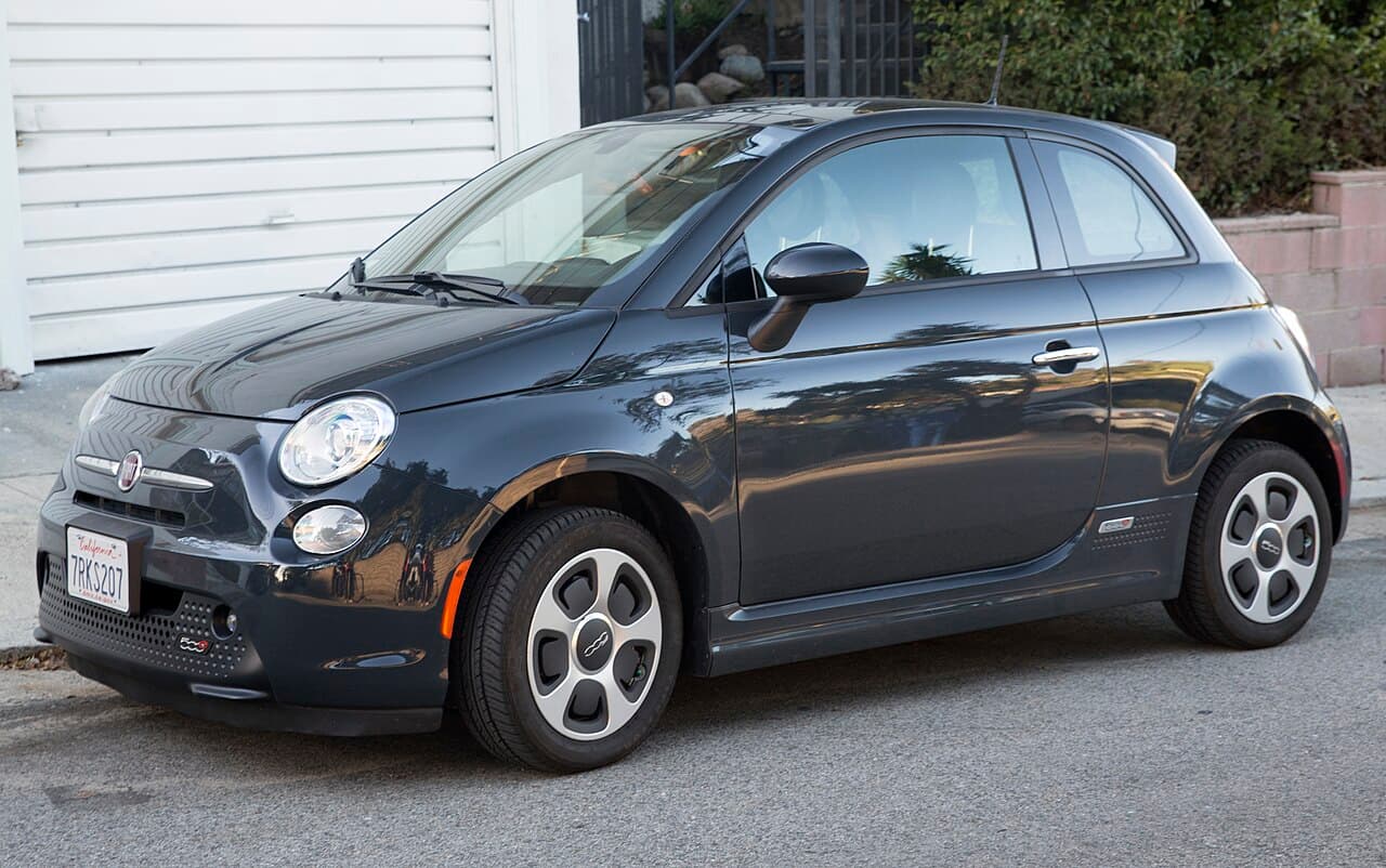 Fiat 500e, representative photo