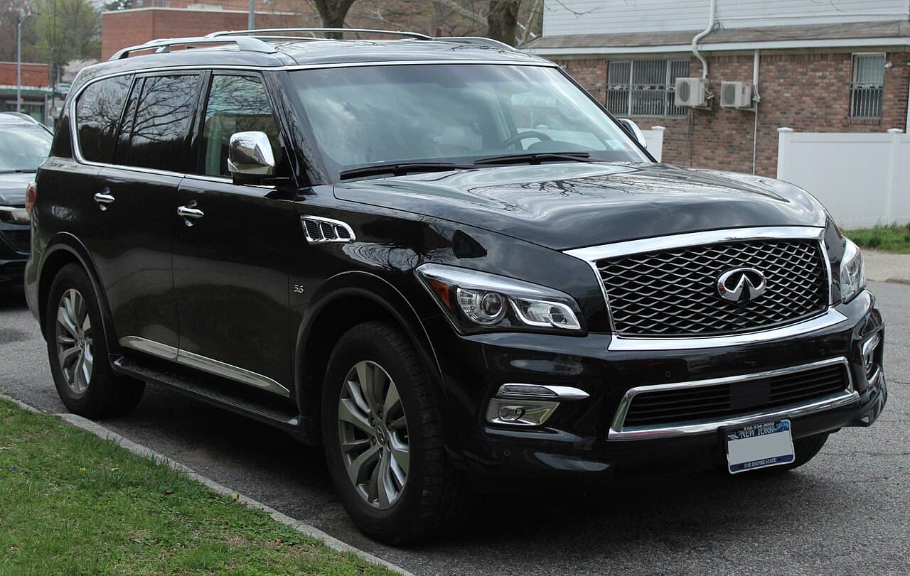 Infiniti QX80, representative photo