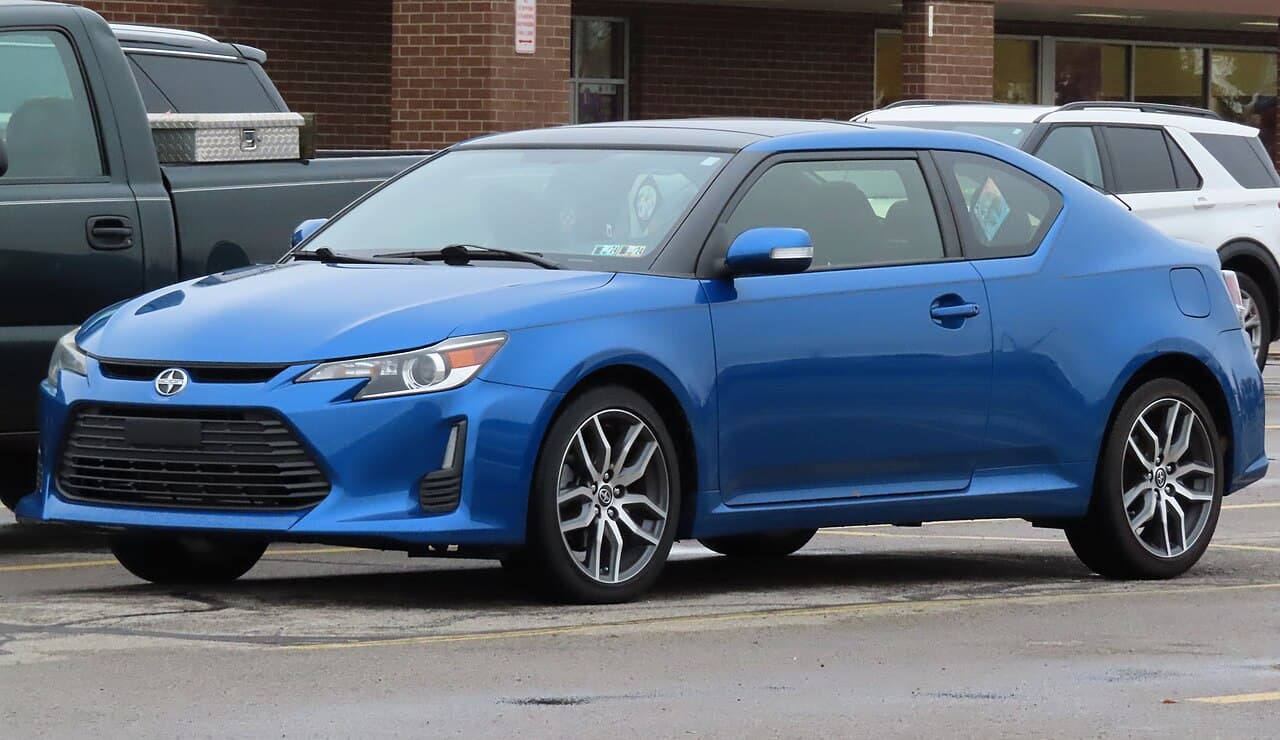 Scion tC, representative photo
