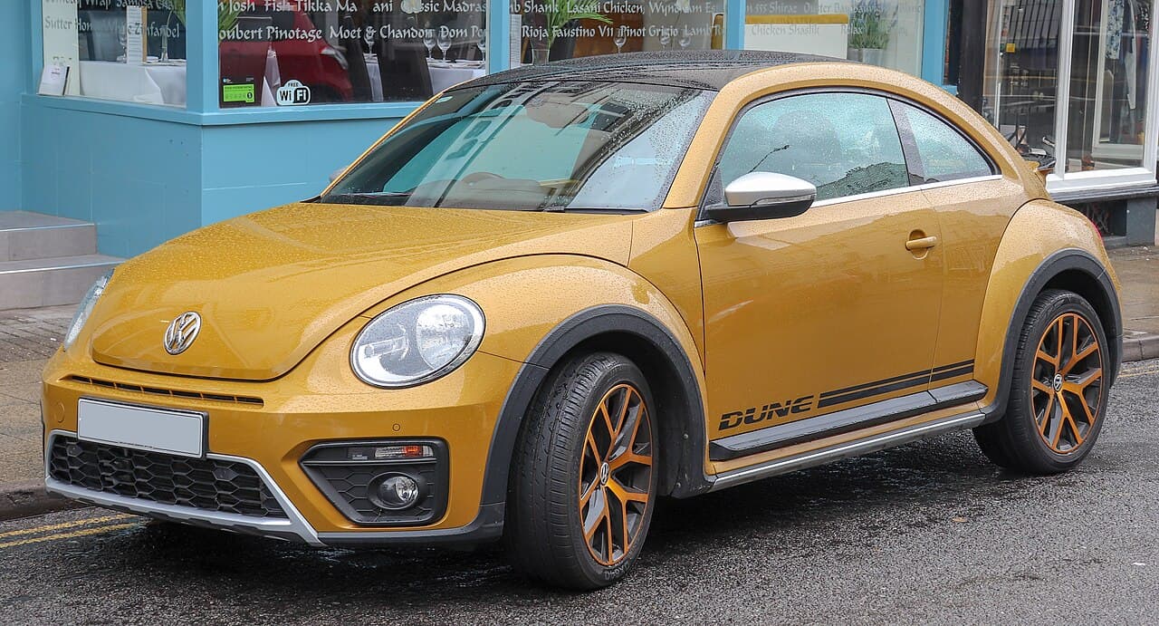 Volkswagen Beetle, representative photo