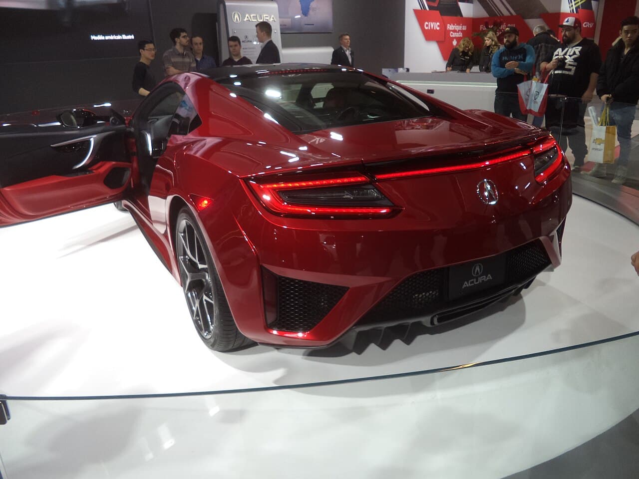 Acura NSX, representative photo