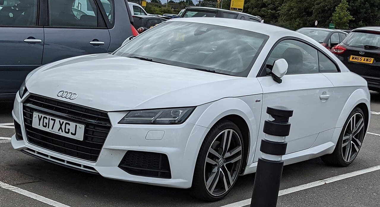 Audi TT, representative photo