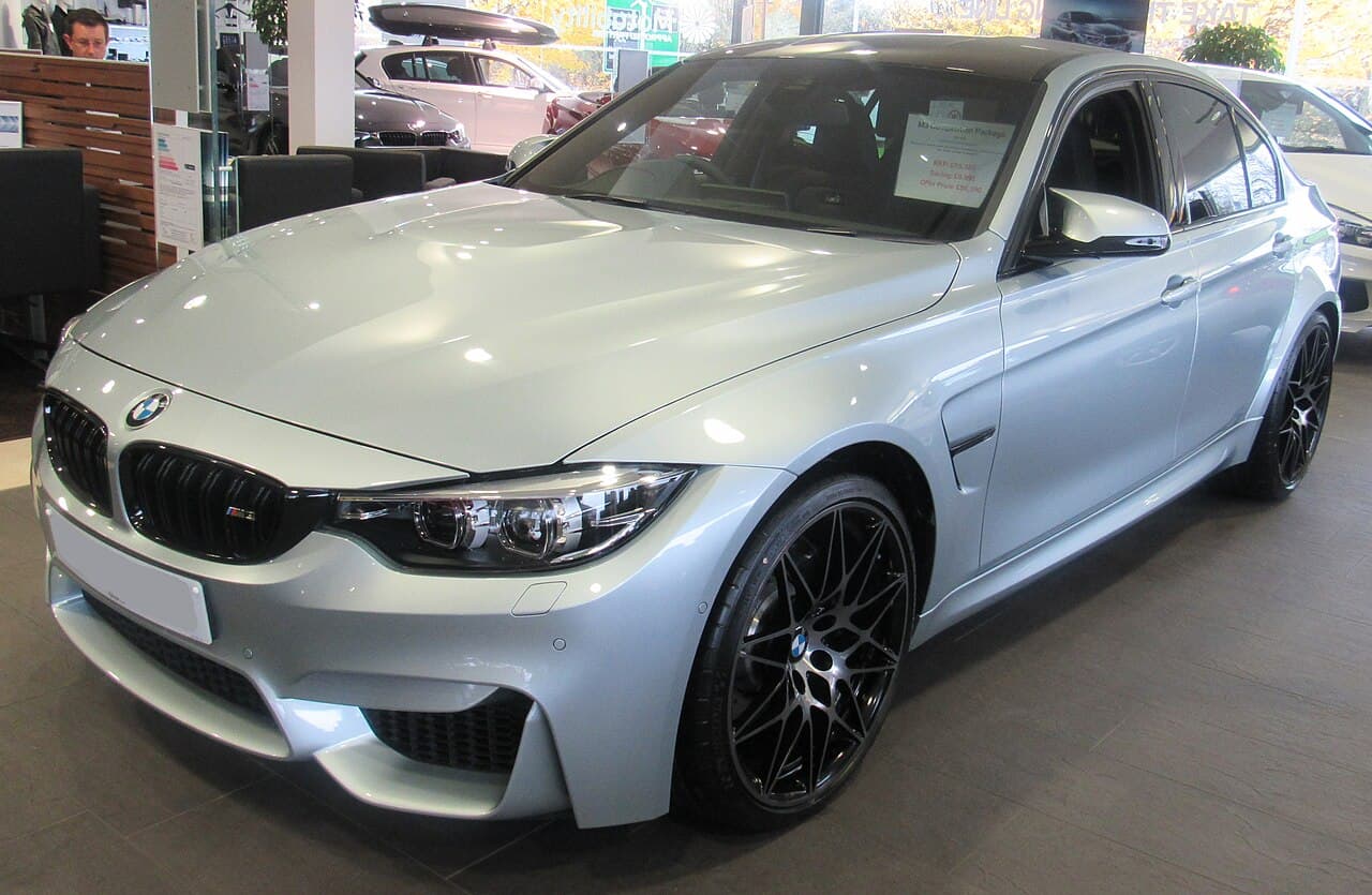 BMW M3, representative photo