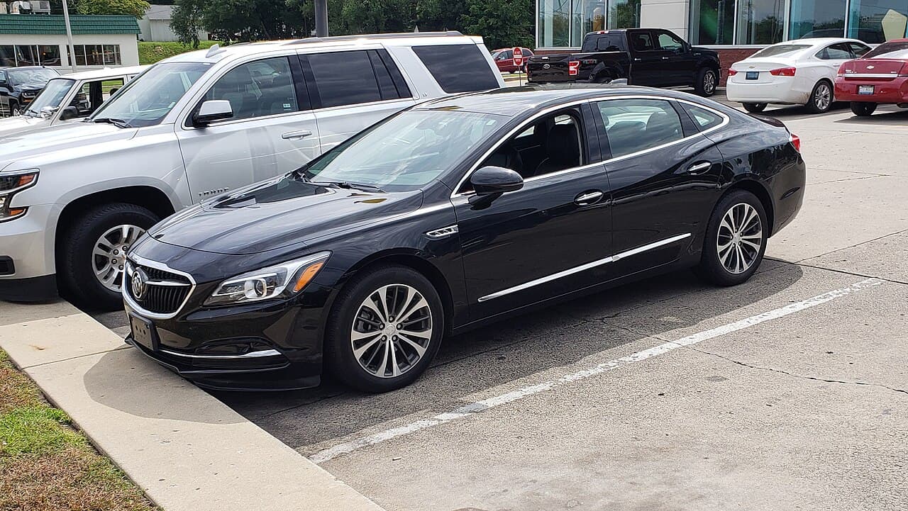 Buick LaCrosse, representative photo