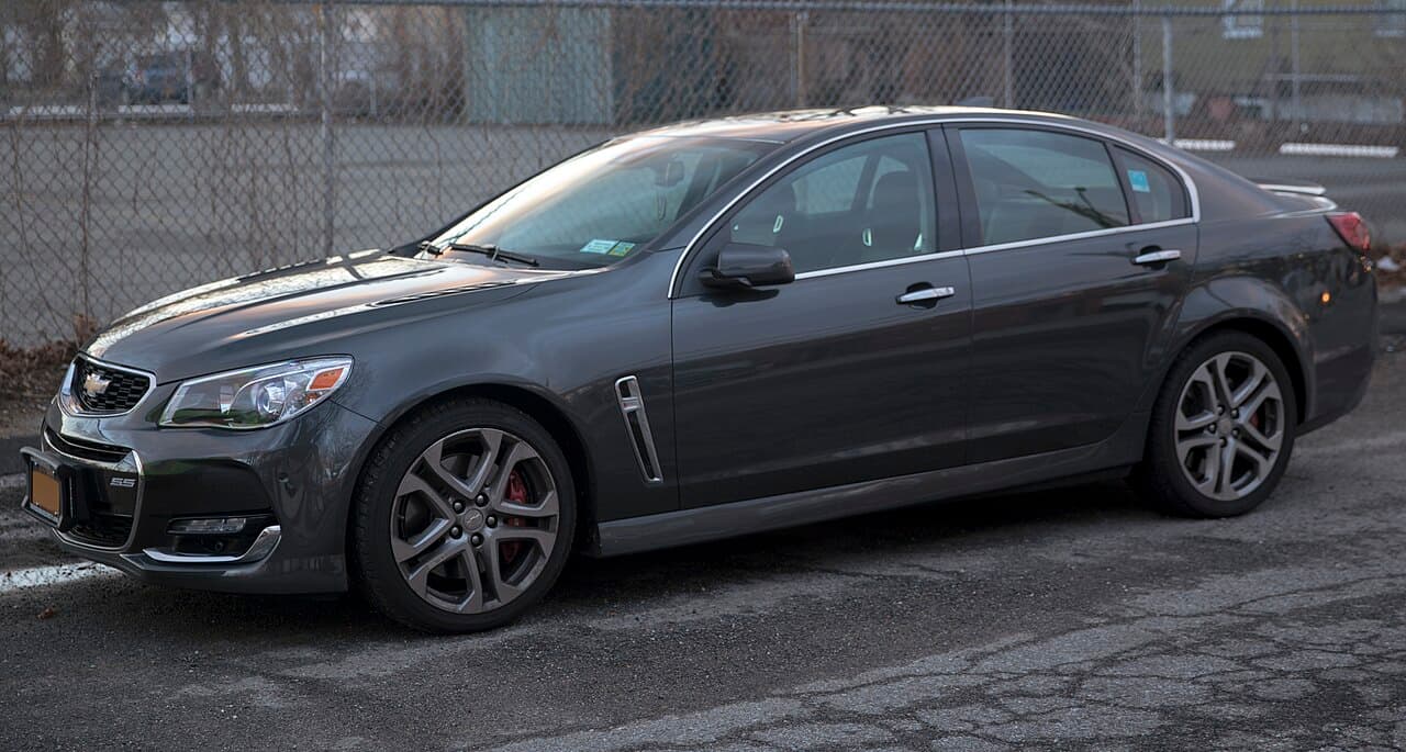 Chevrolet SS, representative photo