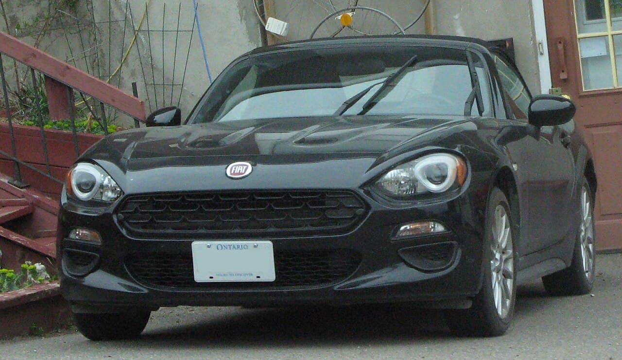 Fiat 124 Spider, representative photo