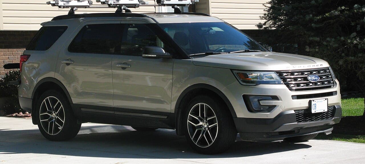 Ford Explorer, representative photo