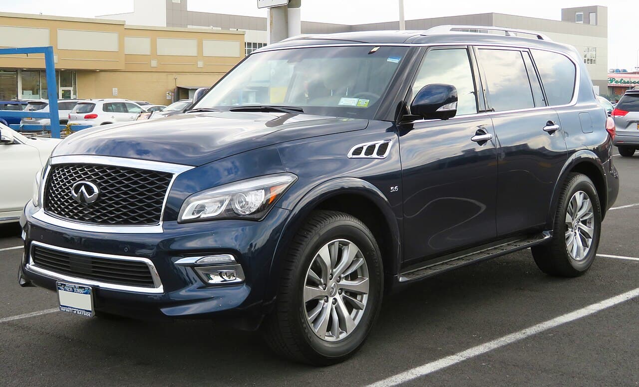 Infiniti QX80, representative photo
