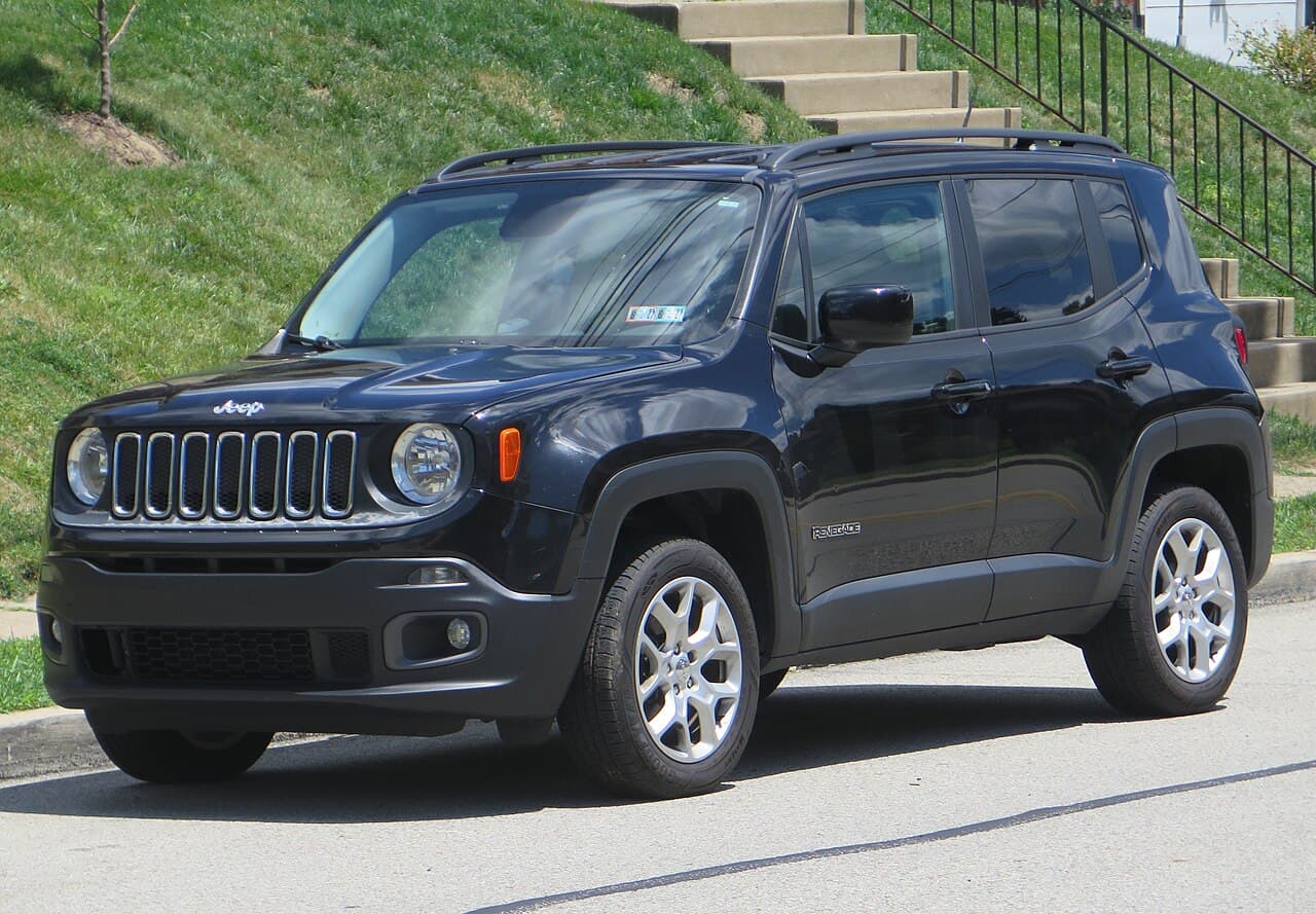 Jeep Renegade, representative photo