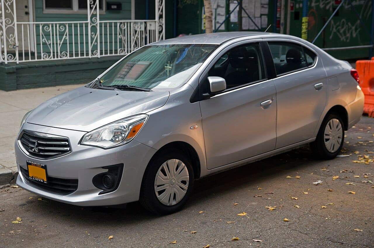 Mitsubishi Mirage, representative photo