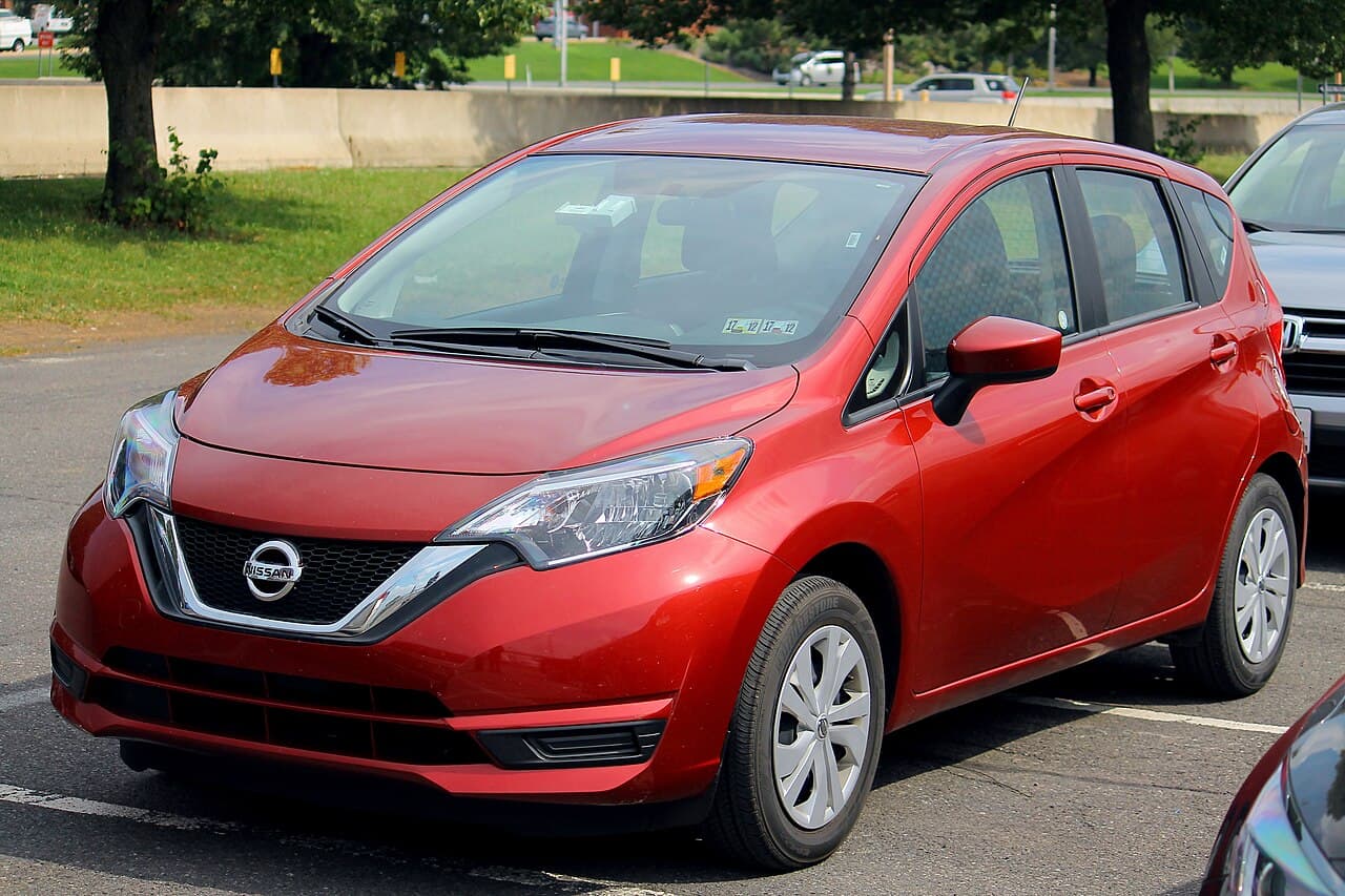 Nissan Versa, representative photo