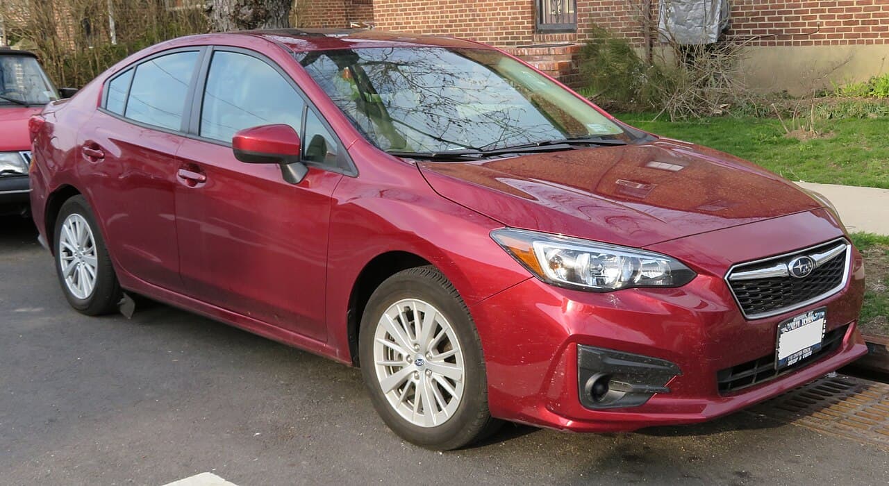 Subaru Impreza, representative photo