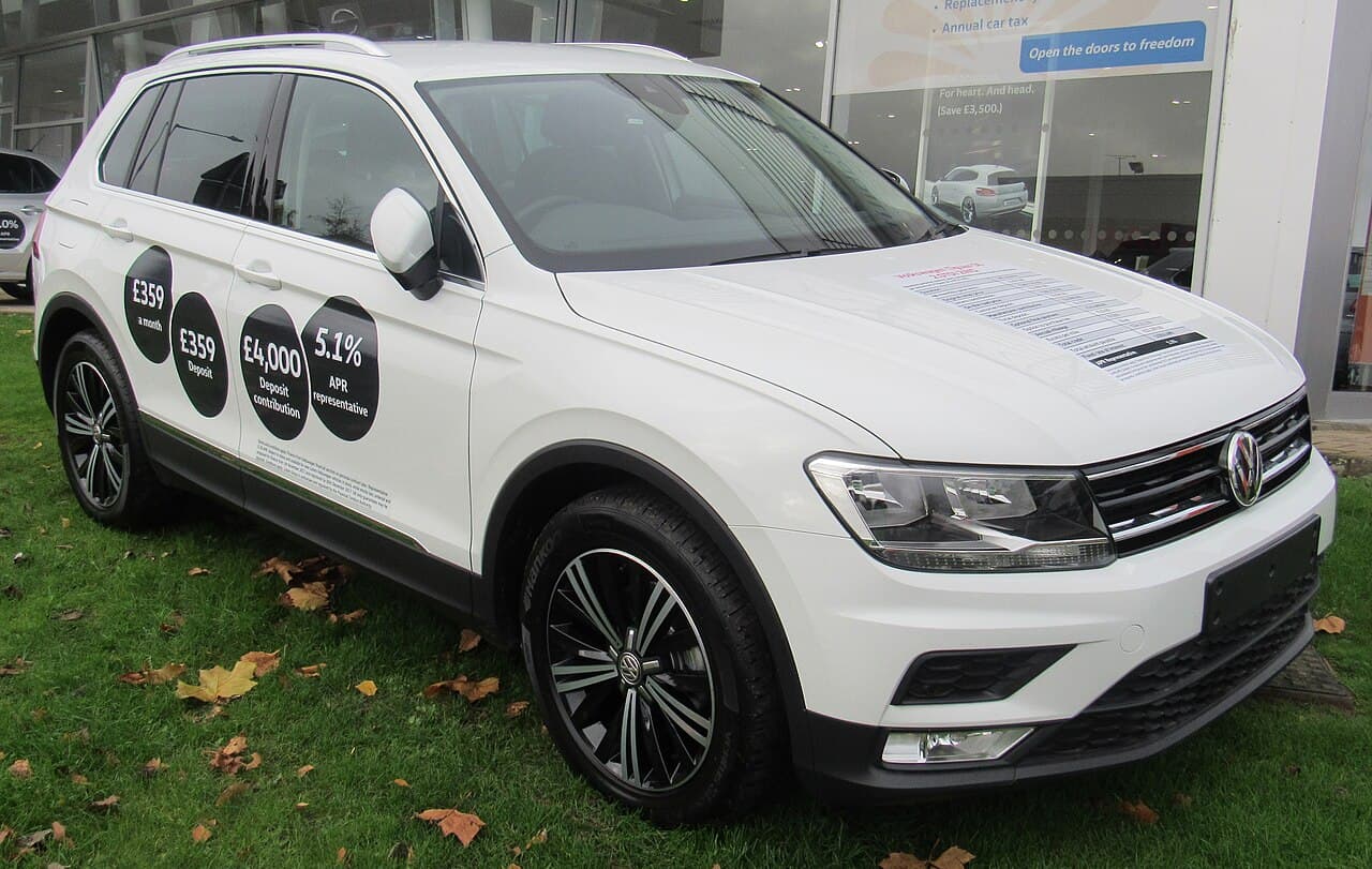 Volkswagen Tiguan, representative photo