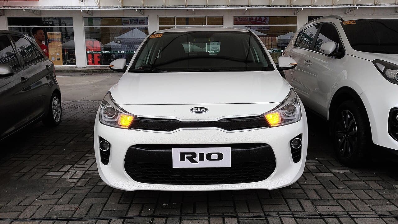 Kia Rio, representative photo